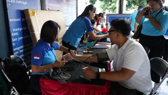 Dinas Kesehatan Buleleng Gelar Pengukuran Kebugaran dan Edukasi Aktivitas Fisik bagi ASN