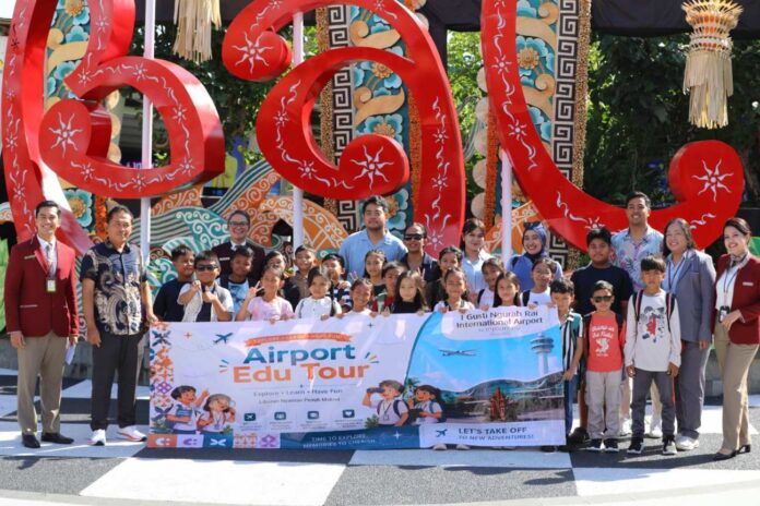 Bandara I Gusti Ngurah Rai Ajak Murid Kenali Dunia Penerbangan Lewat Airport Edu Tour