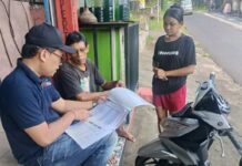 Bawaslu Kabupaten Buleleng saat melangsungkan uji petik data terhadap pelaksanaan Pemutakhiran Data Pemilih Berkelanjutan (PDPB) yang memasuki Triwulan II Tahun 2026. Sumber Foto : Istimewa