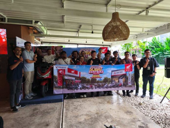 Gathering Sobat Rentbike Honda 2026 Perkuat Kolaborasi dan Dukung Pertumbuhan Bisnis Rental Motor di Bali