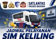 Jadwal SIM Keliling Polres Badung Bulan Juni 2026 Jadwal SIM Keliling Polres Badung Bulan Juni 2026