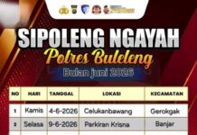 Jadwal SIM Keliling Polres Buleleng Bulan Juni 2026 Jadwal SIM Keliling Polres Buleleng Bulan Juni 2026