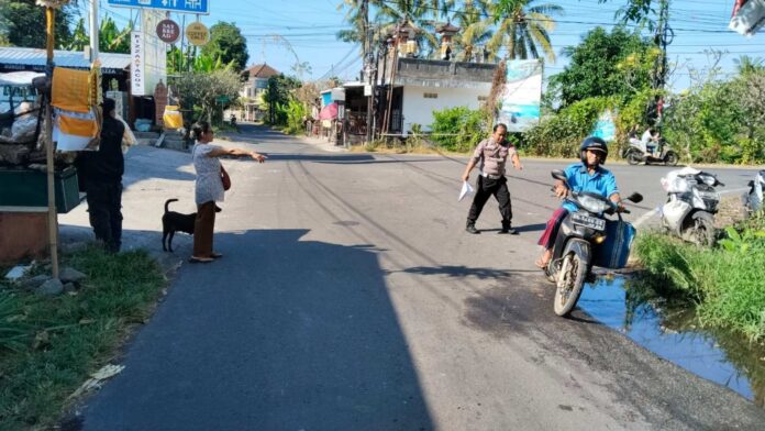 Kecelakaan di Simpang Tiga Ujung Karangasem, Pengendara RX King dan Mio Dilarikan ke RS
