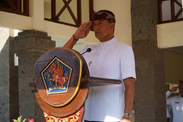 Wabup Supriatna Pimpin Upacara Hari Lahir Pancasila di Buleleng