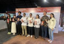 konferensi pers Asian Games Fun Run 2026 yang berlangsung di Bali Collection, Kawasan The Nusa Dua pada Sabtu (13/6/2026).
