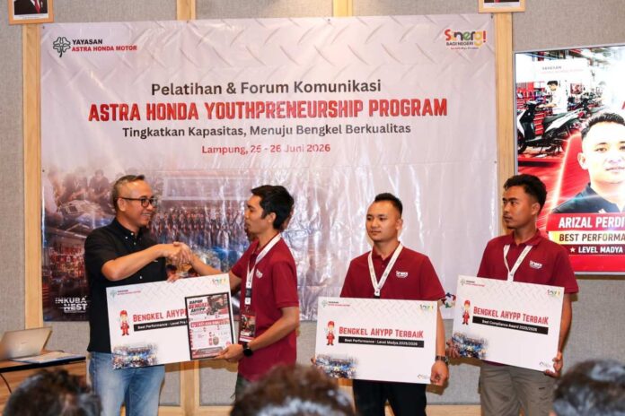 Bengkel Binaan Yayasan AHM Tumbuh Pesat, Raup Omzet Rp7,9 Miliar dan Jadi Penggerak Ekonomi Daerah
