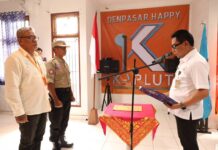 Kukuhkan Pengurus Komunitas Kaplut dan Tagana