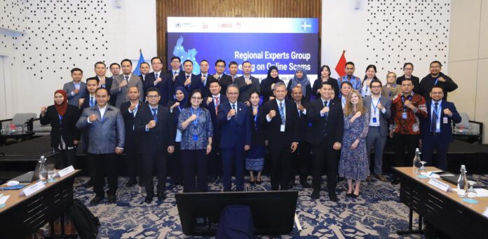 OJK bersama UNODC dan Satgas PASTI memperkuat kerja sama regional di Jakarta untuk memberantas penipuan daring lintas negara melalui penguatan intelijen keuangan dan kolaborasi penegakan hukum.