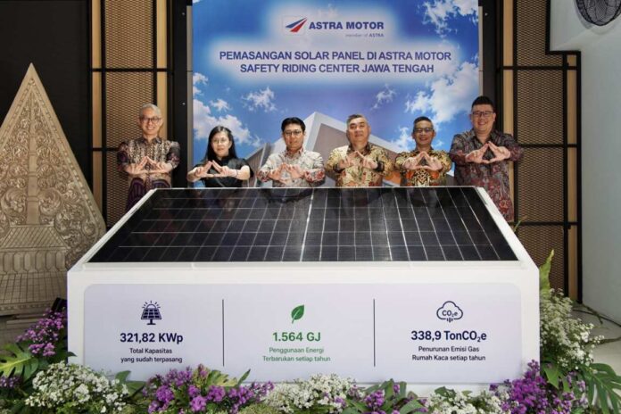 AMGreeners_01 _bpn HUT ke-56, Astra Motor Perkuat Pemanfaatan Energi Bersih melalui Solar PV di Astra Motor Safety Riding Center Jawa Tengah