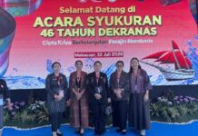Sagung Antari Jaya Negara Hadiri HUT Ke-46 Dekranas, Dorong Perajin Lokal Tembus Pasar Global HUT Ke-46 Dekranas