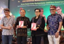 Gubernur Koster Serukan Generasi Muda Jaga Nilai Marhaenisme Lewat Bedah Buku Rocky Gerung Bedah Buku Rocky Gerung