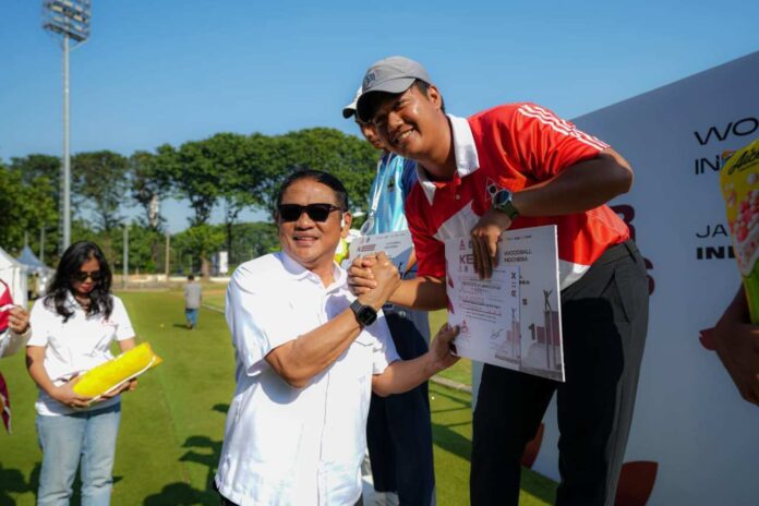 I Gede Prabawa Darma Nugraha Mapet yang berhasil meraih dua medali emas di Kejurnas Woodball 2026 sekaligus jadi satu-satunya atlet Bali yang akan perkuat Timnas Indonesia di Piala Dunia Woodball 2026. Sumber Foto : Istimewa