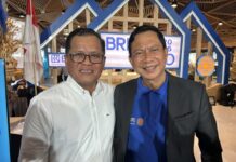 Ingin Punya Rumah? BRI REI Expo 2026 Beri Kemudahan KPR untuk Pasangan Muda Regional CEO BRI Region 17/Denpasar, Hery Noercahya dan Ketua DPD REI Bali, Anak Agung Made Darma Setiawan. Sumber Foto : tis/bpn