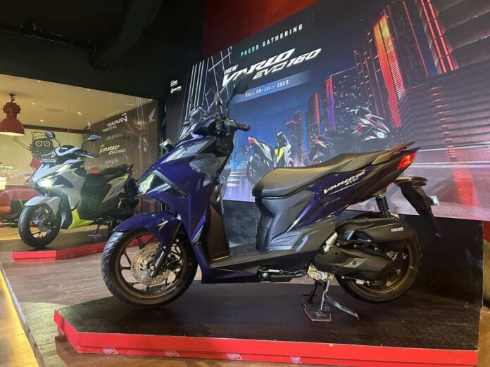 Skutik Sporti New Honda Vario Evo 160 Resmi Hadir di Bali. Sumber Foto : tis/bpn