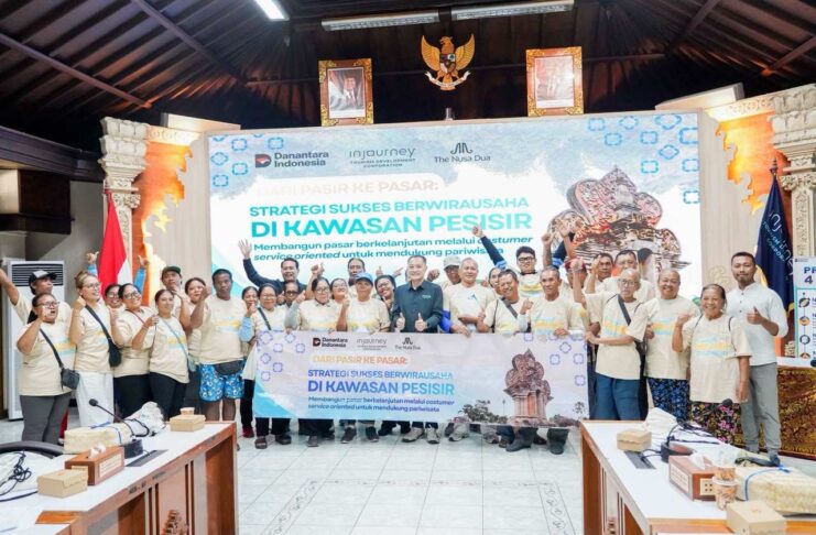 ITDC Tingkatkan Daya Saing Pedagang Pantai The Nusa Dua Melalui Pelatihan Kewirausahaan