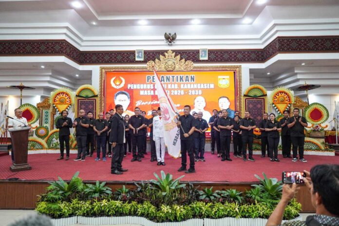 Pandu Prapanca Lagosa Resmi Pimpin KONI Karangasem, Siap Dongkrak Prestasi Olahraga dari Papan Bawah