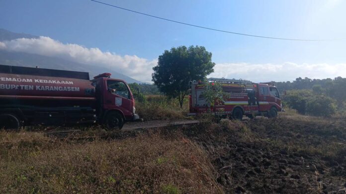 Kebakaran Lahan Kembali Hantui Kubu, 4 Hektare Perkebunan Warga Ludes Terbakar