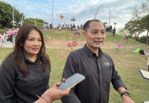 ITDC Hadirkan “Liburan Nyaman Penuh Makna”, Ajak Ratusan Anak Nikmati Pengalaman Edukatif di The Nusa Dua Vice President Commercial and Relation The Nusa Dua, Made Purnama Damayanti (kiri) dan General Manager The Nusa Dua, I Made Agus Dwiatmika (kanan). Sumber Foto : tis/bpn