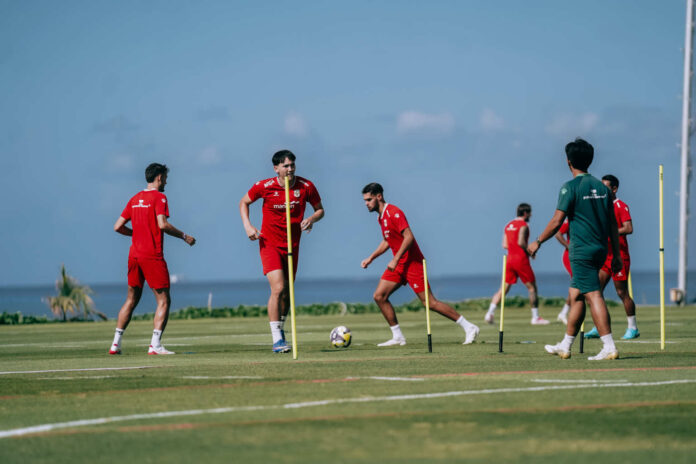 sesi latihan di Bali United Training Center, Kamis (23/7/2026) pagi