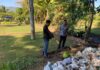 Polisi saat melakukan olah TKP terjadinya dugaan aksi pencurian tabung gas elpiji 3 kilogram di Desa Kaliasem, Kecamatan Banjar, Buleleng. Sumber Foto : Istimewa