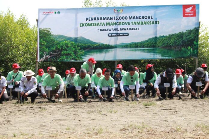 Bangun Rumah Semai Bibit Mangrove, AHM Tumbuhkan Harapan Baru bagi Pesisir Karawang