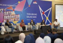 PT Astra International Tbk Dorong Kolaborasi Anak Muda dan Desa Sejahtera Astra di Nusa Tenggara Barat Melalui Roadshow 17th SATU Indonesia Awards 2026 Juri 17th SATU Indonesia Awards 2026 sekaligus Pendiri Institut Bisnis dan Ekonomi Kerakyatan, Ir. Tri Mumpuni (kedua kiri); Direktur Utama PT Tempo Inti Media Tbk, Arif Zulkifli (kiri); Pegiat Seni & Pendiri Yayasan Dian Sastrowardoyo, Dian Sastrowardoyo (tengah); Head of Corporate Communications Astra, Windy Riswantyo (kedua kanan); serta Penerima Apresiasi SATU Indonesia Awards 2023 Bidang Teknologi sekaligus Fasilitator Ecobiz Desa Sejahtera Astra Sasak Ende Lombok, Reza Permadi (kanan) pada Roadshow 17th SATU Indonesia Awards 2026 di Mataram, Nusa Tenggara Barat pada Selasa (7/7/2026). Sumber Foto : Istimewa