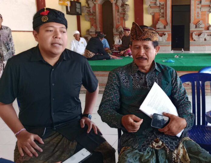 Masa Jabatan Bendesa Berakhir, I Nengah Putu Kastawan Ditunjuk Jadi Plt. Bendesa Adat Asak
