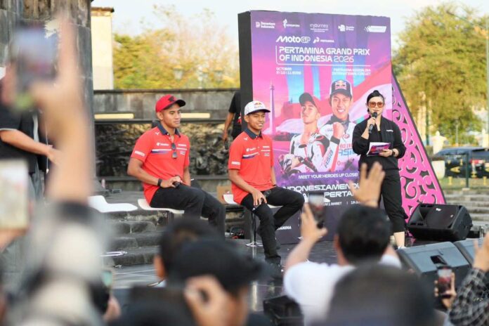 BaliPortalNews_ Pulang Kampung ke Jogja Pulang Kampung! Veda Ega dan Mario Aji Disambut Hangat di Yogyakarta, Terima Dukungan Sri Sultan Hamengkubuwono X Menuju Pertamina Grand Prix of Indonesia 2026