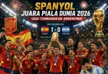 Spanyol Juara Piala Dunia 2026 Usai Tumbangkan Argentina Lewat Gol Ferran Torres Spanyol Juara Piala Dunia 2026 Usai Tumbangkan Argentina