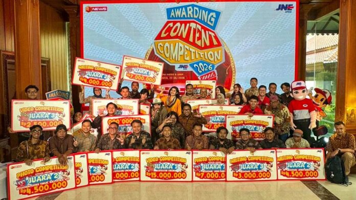 JNE Content Competition 2026 Apresiasi 77 Pemenang, Jadi Wadah Kreativitas Anak Bangsa