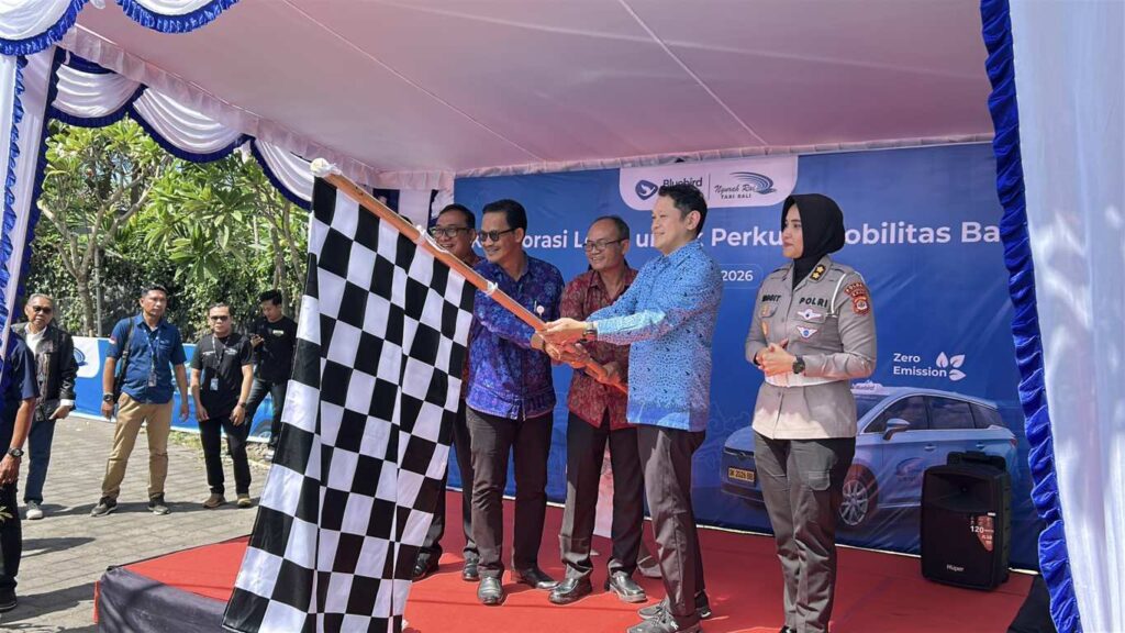 Bluebird Gandeng Koptax Ngurah Rai Bali, Hadirkan 75 Taksi Listrik Perkuat Transportasi Berkelanjutan di Pulau Dewata