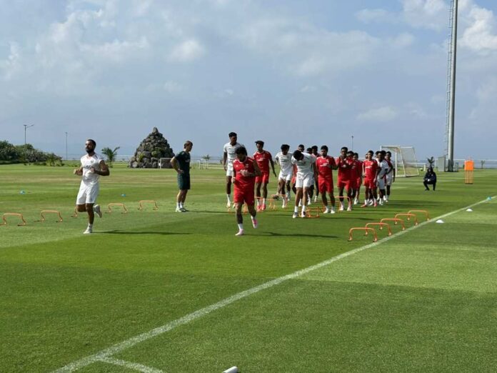pemusatan latihan (TC) di Bali United Training Center, Gianyar