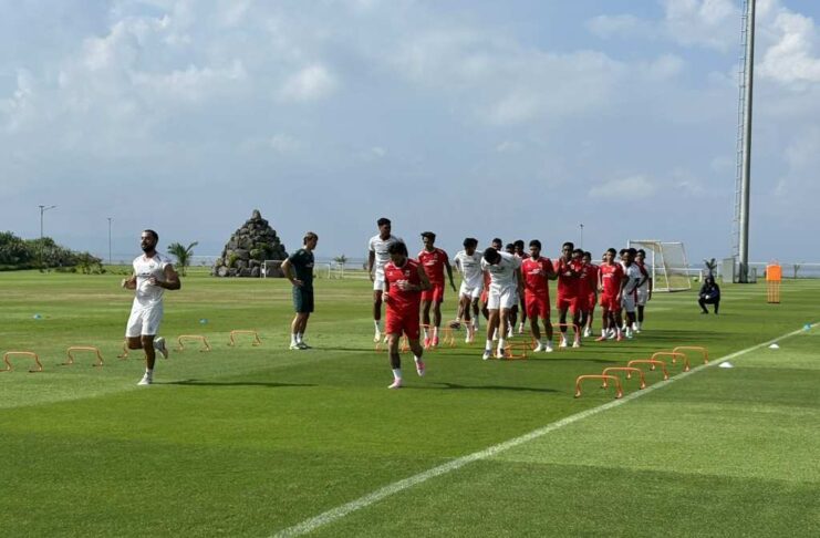 pemusatan latihan (TC) di Bali United Training Center, Gianyar