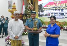 Wali Kota Jaya Negara Hadiri Sertijab Danlanal Denpasar, Pererat Sinergi Wujudkan Denpasar Maju Sertijab Danlanal Denpasar