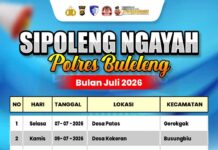 Jadwal SIM Keliling Polres Buleleng Bulan Juli 2026 Jadwal SIM Keliling Polres Buleleng Bulan Juli 2026