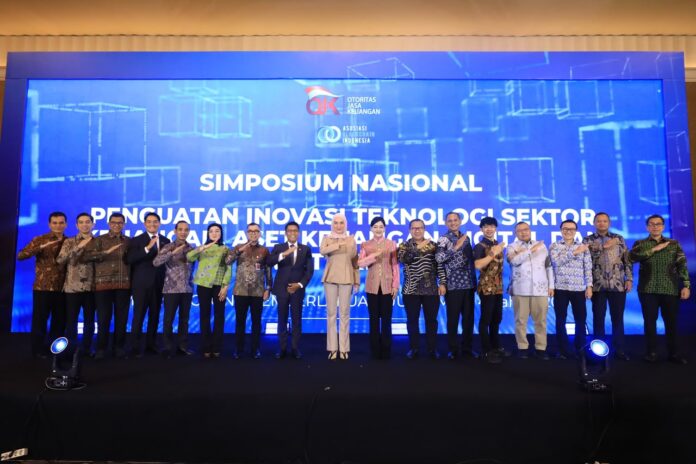 OJK memperkuat ekosistem Inovasi Teknologi Sektor Keuangan, Aset Keuangan Digital, Aset Kripto melalui penguatan regulasi, tata kelola, kolaborasi industri keuangan digital aman berkelanjutan. OJK memperkuat ekosistem Inovasi Teknologi Sektor Keuangan, Aset Keuangan Digital, Aset Kripto melalui penguatan regulasi, tata kelola, kolaborasi industri keuangan digital aman berkelanjutan.