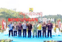 Gubernur Koster Saksikan Secara Langsung Peresmian Bendungan Sidan oleh Presiden RI Peresmian Bendungan Sidan
