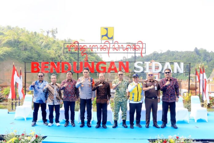 Peresmian Bendungan Sidan