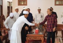 Gubernur Koster Beri Dukungan Penuh bagi Karya Tawur Agung Manca Wali Krama di Pura Ulun Danu Batur Karya Tawur Agung Manca Wali Krama